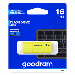 Goodram UME2 lecteur USB flash 16 Go USB Type-A 2.0 Jaune - Vue supplémentaire 5