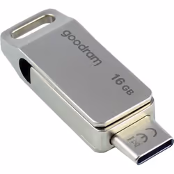 Goodram ODA3 lecteur USB flash 16 Go USB Type-A / USB Type-C 3.2 Gen 1 (3.1 Gen 1) Argent