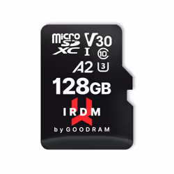 Goodram IRDM M2AA, 128 Go, SDXC, Classe 10, UHS-I, 170 Mo/s, 120 Mo/s