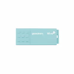 Goodram USB 3.0 UME3 CARE, 16 Go, USB Type-A, 3.2 Gen 1 (3.1 Gen 1), 60 Mo/s, Casquette, Turquoise