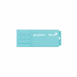 Goodram UME3, 32 Go, USB Type-A, 3.2 Gen 1 (3.1 Gen 1), 60 Mo/s, Casquette, Turquoise