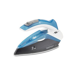 Zelmer ZIR0500 Fer à repasser à sec ou à vapeur Semelle en acier inoxydable 1100 W Noir, Bleu, Blanc