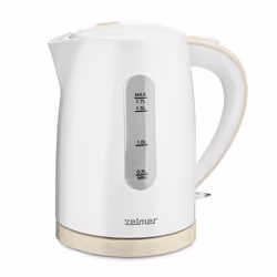 Zelmer ZCK7616I, 1,7 L, 2200 W, Blanc, Plastique, Indicateur de niveau d'eau, Arrêt de sécurité en cas de surchauffe