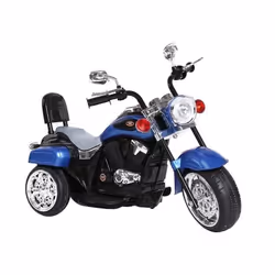 Moto électrique pour enfants Harley Little Bleu Batterie: 6V45Ah Motor: 1 x 35W (LE5708)