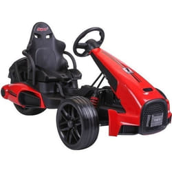 Kart électrique pour enfants - AUTREMENT - Go-Kart Rouge - 2 x 45W - Roues en caoutchouc EVA