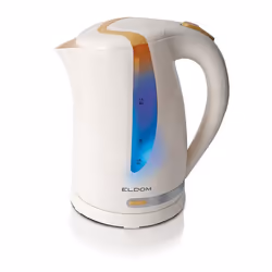 ELDOM C230, 1,7 L, 2000 W, Blanc, Plastique, Indicateur de niveau d'eau, Arrêt de sécurité en cas de surchauffe