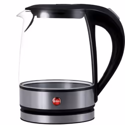 ELDOM C410 LITEA, 1,2 L, 1500 W, Noir, Transparent, Verre, Indicateur de niveau d'eau, Sans fil