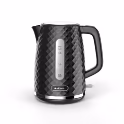 ELDOM C280C ELLI, 1,7 L, 2200 W, Noir, Indicateur de niveau d'eau, Arrêt de sécurité en cas de surchauffe, Sans fil