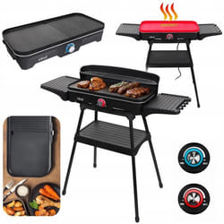 Barbecue électrique - ELDOM - IK1703 - 5 en 1 - Pliable - 2000 Watt - Sans fumée