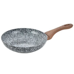 Poêle - KING HOFF - KH1027 - 20 cm - Granit - Design en bois - Anti-adhésif