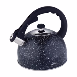 KING Hoff KH-1406, 2,6 L, Noir, Noir, Acier inoxydable, A charnière, Couvercle amovible