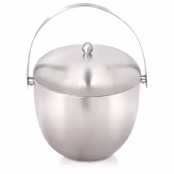 Seau à glace - KINGHOFF - KH-1492 - Acier inoxydable - 175 L - Double paroi avec couvercle