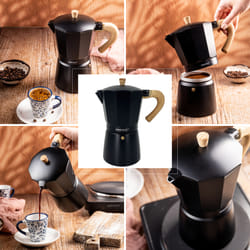 Cafetière Expresso Kinghoff, Cafetière À Pression, 600 Ml, 12 Tasses, Kh-1888