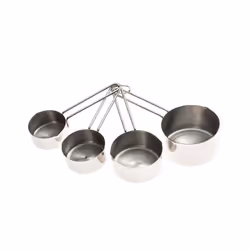 Tasses à mesurer - KING HOFF - KH-4025 - Acier inoxydable - 4 pièces - Lave-vaisselle