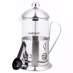Cafetière à piston - KINGHOFF - KH-4830 - Acier inoxydable - Verre - 350ml