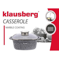 Faitout - marmite Klausberg - KB-7530 Kinghoff - Pot en marbre 24cm kb-7530 44l!