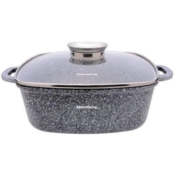 Marmite - KING HOFF - KB-7531 - 26cm - 5.5L - Revêtement céramique marbrée