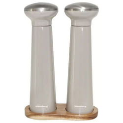 Ensemble moulin à poivre et sel - KLAUSBERG - KB-7705 - Bois dhévéa - Mécanisme céramique - Design classique