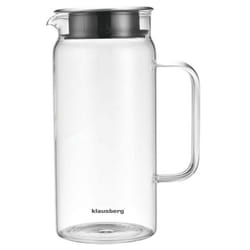 Carafe en verre - KLAUSBERG - KB-7686 - 1L - Verre borosilicate - Design élégant