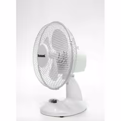 Ravanson WT-1023, Ventilateur à lame domestique, Blanc, Table, Plastique, 27 cm, Secteur