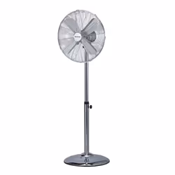 Ravanson WT-7040SN INOX, Ventilateur à lame domestique, Acier inoxydable, Sol, Aluminium, 62,5 dB, 45 cm