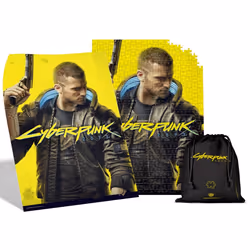 Good Loot Cyberpunk 2077: Male Key Art, 1000 pièce(s), Jeu vidéo
