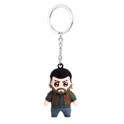 Cenega Cyberpunk 2077 V-Male 3D Keychain, Figurine à collectionner, Jeu vidéo