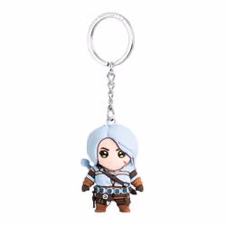 Cenega The Witcher Ciri 3D Keychain, Figurine à collectionner, Jeu vidéo