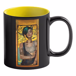 Cenega Cyberpunk 2077 Judy & Gustav Klimt Tasse Noir, Multicolore Universel 1 pièce(s)
