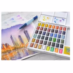 Faber-Castell 169748 peinture à l'eau Multi Palette 48 pièce(s) - Vue supplémentaire 2