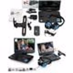 Lecteur DVD portable - LENCO - DVP-910 - Écran 9 pouces - Batterie rechargeable - Casque inclus