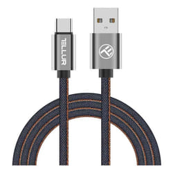 Tellur TLL155381 câble USB USB 2.0 USB A USB C Noir