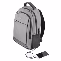 Tellur TLL611202 sacoche d'ordinateurs portables 39,6 cm (15.6") Sac à dos Gris