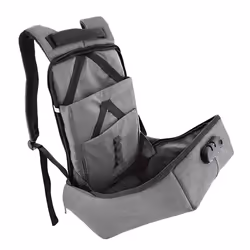 Tellur TLL611232 sacoche d'ordinateurs portables 39,6 cm (15.6") Sac à dos Gris, Avoine
