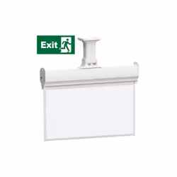 Ce panneau LED EXIT sortie de secours 3W IP20 Blanc est un outil essentiel pour la sécurité de votre bâtiment ou espace publi ...