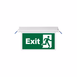 Ce panneau LED encastré EXIT 3W IP20 Blanc est un outil essentiel pour la sécurité de votre bâtiment ou espace public. Il ind ...