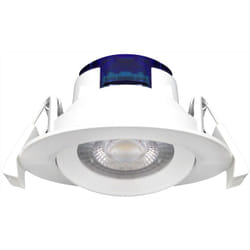Braytron - Spot led encastrable rond blanc 5W IP20 3000K