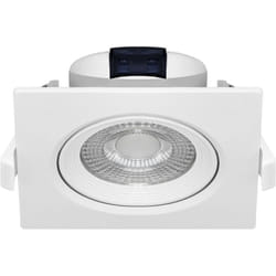 Braytron - Spot led encastrable carré blanc 5W IP20 6500K