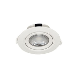 Braytron - Spot cob led encastrable rond blanc orientable 10W IP20 4000K