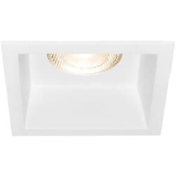 Support de spot Tetra S2 carré blanc MR16 GU10/GU5.3