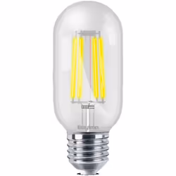 Éclairez votre intérieur avec l'ampoule T45 filament compact LED E27 4W 3000K de qualité irréprochable, de marque Braytron. S ...