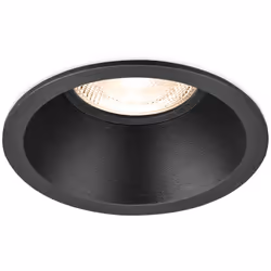 Ce support de spot Tetra S1 rond noir MR16 GU10/GU5.3 se complète avec une ampoule MR16 GU5.3/GU10 et la douille qui correspo ...