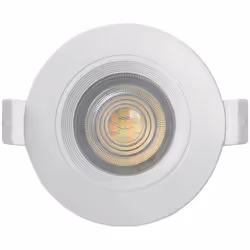 Le spot LED encastrable 3en1 blanc 7W IP54 à pour particularité son interrupteur de couleur au dos du mécanisme, qui permet d ...