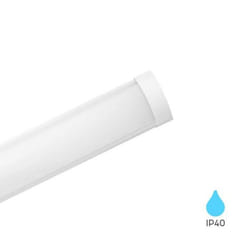 Réglette LED 18W 4000K IP40 Blanc