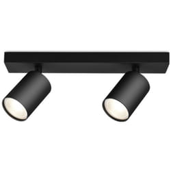 Braytron - Plafonnier 2 spots saillies BETA-W2 Alu GU10 2x35W Noir