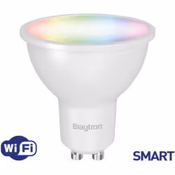 L'ampoule LED connectée GU10 smart Wi-Fi 5W est une ampoule intelligente qui peut être contrôlé depuis votre smart phone. Vou ...