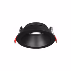 Ce support de spot Beta B rond noir/noir MR16 GU10/GU5.3 se complète avec une ampoule MR16 GU5.3/GU10 et la douille qui corre ...
