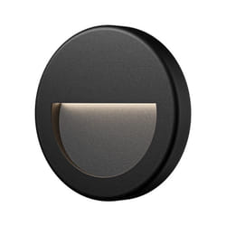 Braytron - Spot led mural VEKTAB2 rond noir 3W 3000K IP65