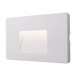 Le spot LED mural VEKTAB3 carré blanc 3W 3000K IP65 permet de baliser les escaliers et les couloirs. L'éclairage indirect est ...