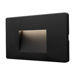 Braytron - Spot led mural VEKTAB4 carré noir 3W 3000K IP65